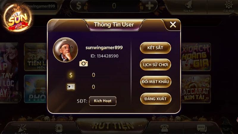 Cách xác minh tài khoản để có thể nhận ưu đãi tại Sunwin