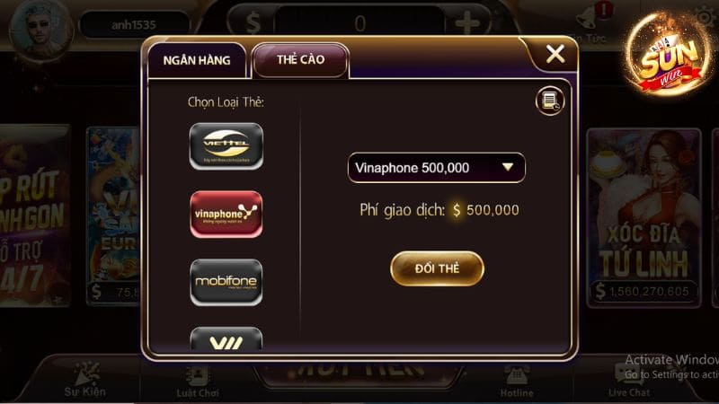 Rút tiền tại Sun Win luôn đảm bảo an toàn, nhanh chóng